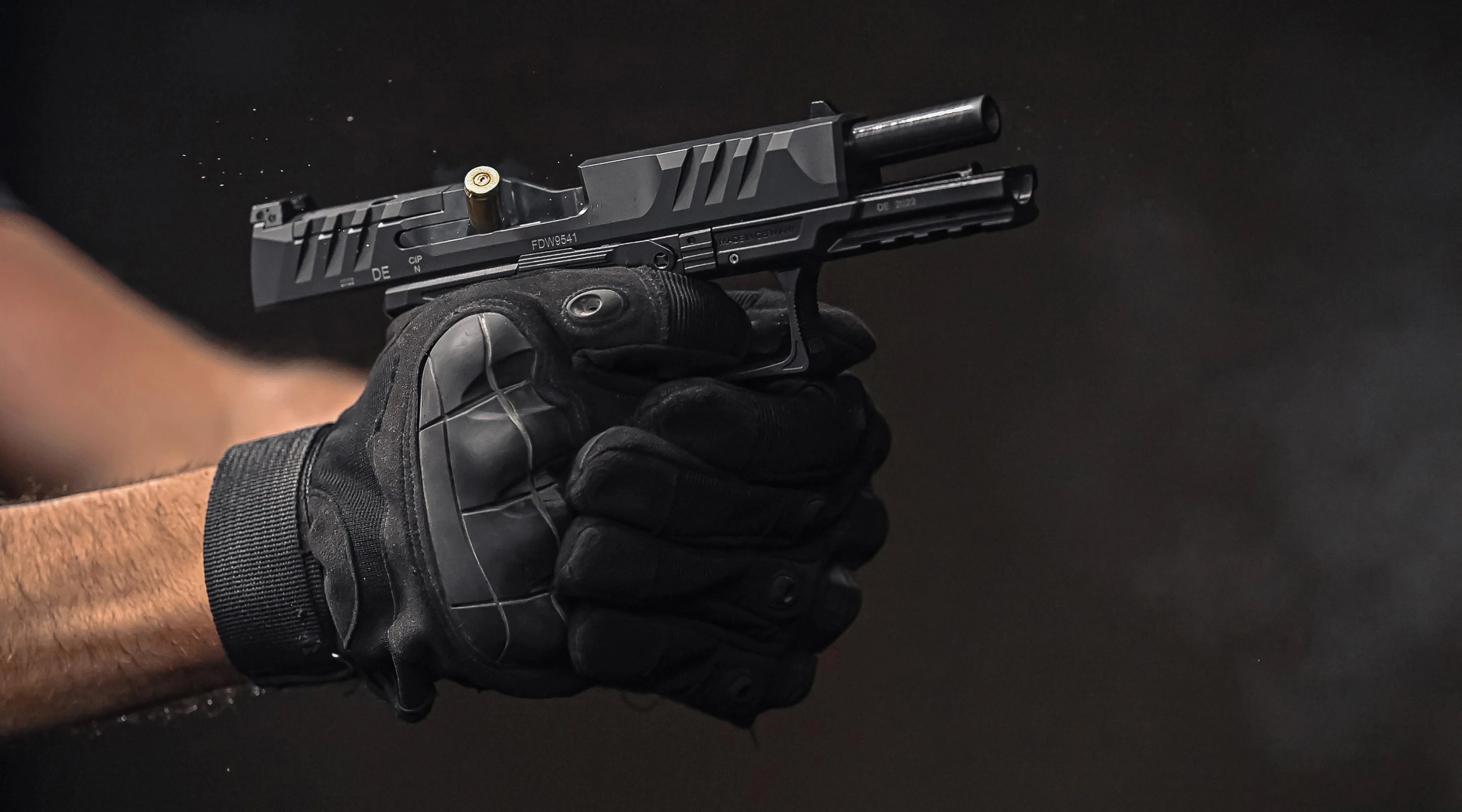 pistol shot